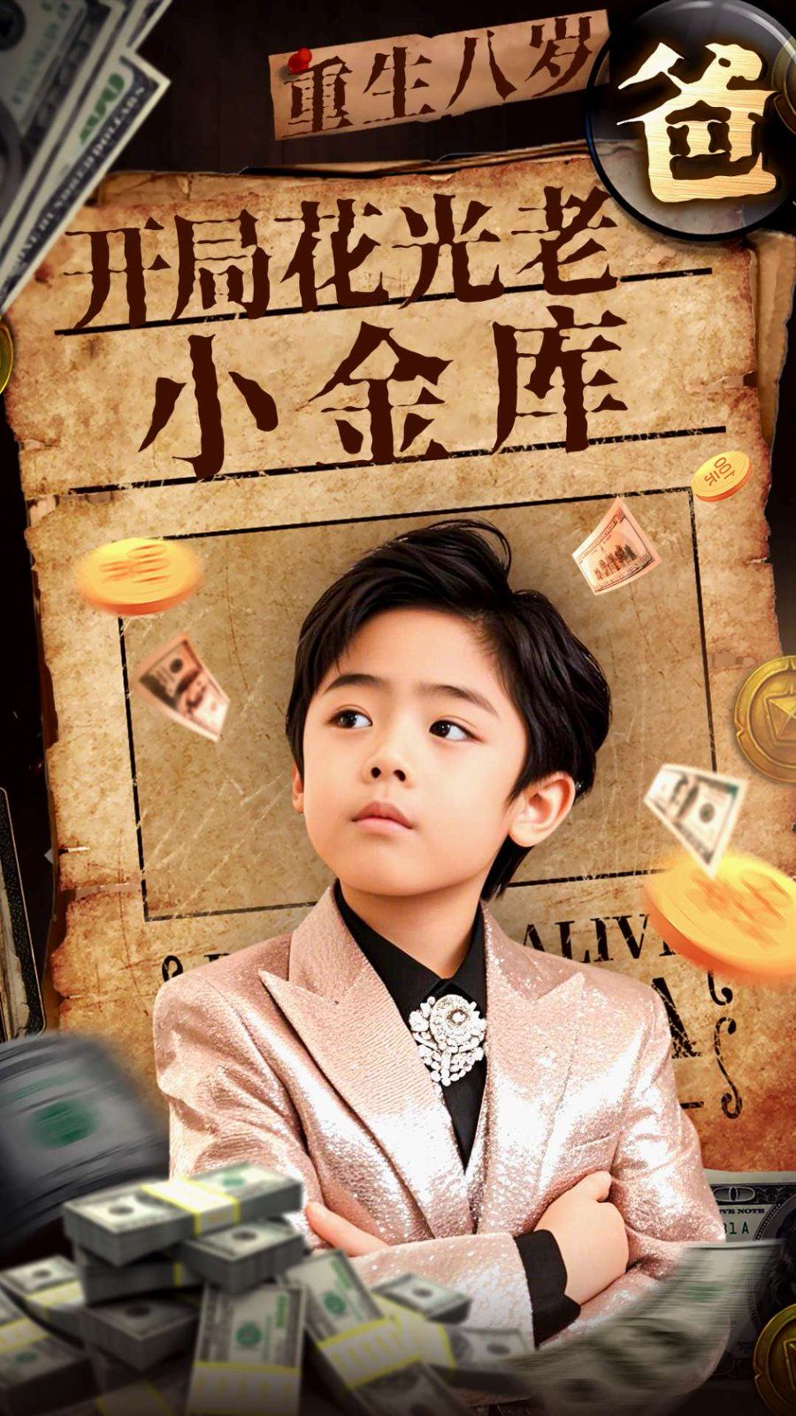 重生八岁，开局花光老爸小金库 第1-20集